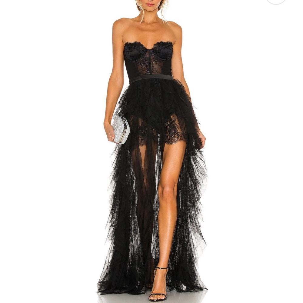 For Love & Lemons x Revolve Bustier Gown